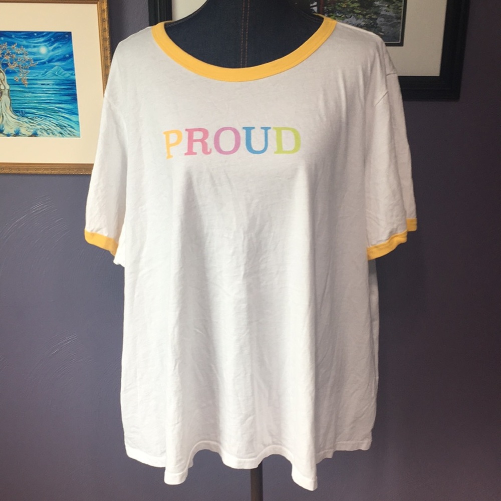 FINAL SALE Modcloth PROUD T-Shirt Size 4X BUY ME!